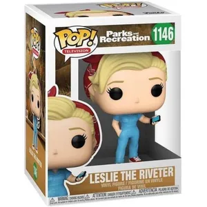 LESLIE THE RIVETER / PARKS AND RECREATION / FIGURINE FUNKO POP pas cher