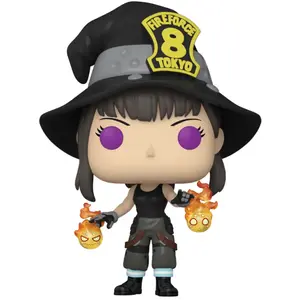 Funko Fire Force Figurine Pop! Animation Vinyl Maki 9 Cm pas cher