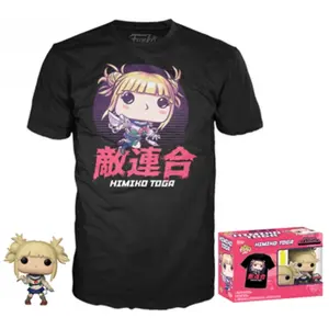 Comparateur de prix : T-SHIRT S AVEC POP HIMIKO TOGA / MY HERO ACADEMIA / FIGURINE FUNKO POP