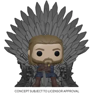 Figurine Funko Pop - Game Of Thrones N°93 - Ned Stark Sur Le Trône (56791) pas cher