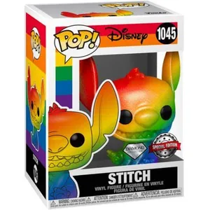 POP Funko Stitch Diamond Special Edition Rainbow pas cher