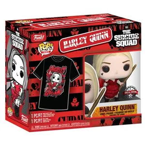 Figurine Funko Pop Tees Harley Quinn The Suicide Squad XL pas cher