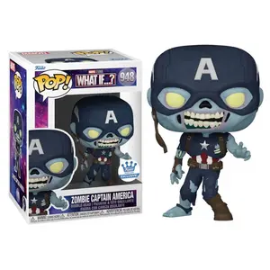 Funko POP! What If ...? 948 Zombie Captain America Exclusive pas cher