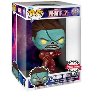 Funko Pop! Et Si Figurine Exclusive De Zombie Man Marvel Fer 25 Cm pas cher