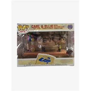 Funko Pop! Moment Disney Pixar Up Carl & Ellie with Balloon Cart Vinyl... pas cher