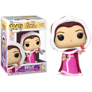 Figurine Funko Pop Disney Beauty and Beast Winter Belle pas cher