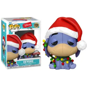 Figurine Funko Pop Disney Eeyore with lights Holiday 2021 pas cher