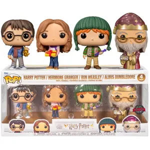 Comparateur de prix : 4-PACK HARRY POTTER HOLIDAY / HARRY POTTER / FIGURINE FUNKO POP / EXCLUSIVE SPECIAL EDITION