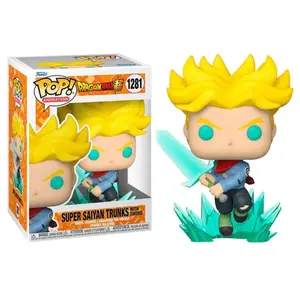 Figurine Funko POP! Animation: DBS- SS Trunks w/ Sword