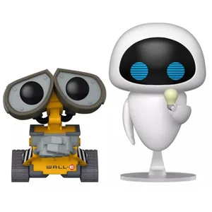 2 PACK WALL-E AND EVE LIGHTBULB / WALL-E / FIGURINE FUNKO POP / EXCLUSIVE SPECIAL EDITION pas cher