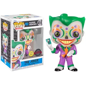 Figurine Funko Pop ! N°414 - Dia De Los Dc - Joker pas cher