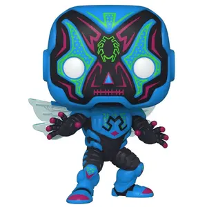Comparateur de prix : Funko Dc Comics - Figurine Pop! Dia De Los Dc Blue Beetle (Gw) 9 Cm
