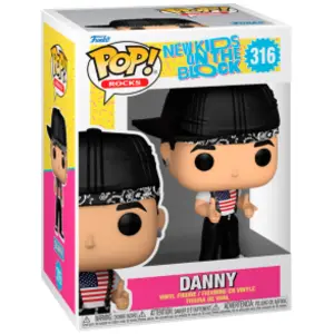 Funko Figurine Funko Pop - Kids On The Block (Nkotb) N°316 - Danny Wood (59612) pas cher