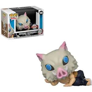 Figurine Funko Pop Animation Demon Slayer Lounging Inosuke Exclusivité pas cher