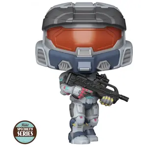 Funko Halo Infinite - Figurine POP! Mark VII w/Weapon Specialty Series 9 cm pas cher