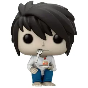 Funko Figurine Death Note - L With Cake Exclu Pop 10cm pas cher
