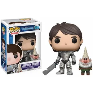 Figurine Pop - Trollhunters - Jim Armure Et Gnome - Funko Pop pas cher