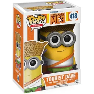 DAVE TOURISTE / MOI MOCHE ET MÉCHANT / FIGURINE FUNKO POP pas cher