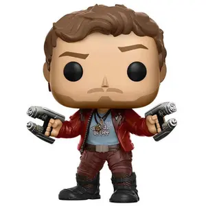 Figurine Funko Pop Les Gardiens de la Galaxie Vol.2 Star-Lord 9 cm pas cher