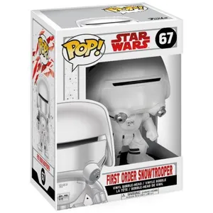Funko Star Wars Episode Viii Pop! Vinyl Bobble Head First Order Snowtrooper 9 Cm pas cher
