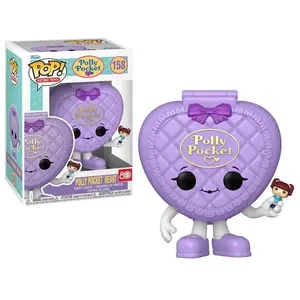Figurine Funko Pop! N°158 - Polly Pocket - Coque Coeur Violette pas cher