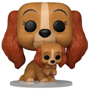 Figurine Pop! La Belle Et Le Clochard - Lady Avec Chiot - N° 1553 Funko pas cher