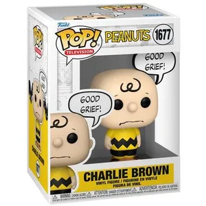 Funko Pop! Charlie Brown - Winylowa Figurkówka Peanuts, Oficjalny Produkt pas cher