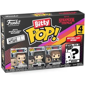 Funko Stranger Things - Pack 4 Figurines Bitty Pop! Eleven 2,5 Cm pas cher