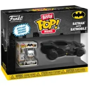 Funko Figurine Bitty Pop! Ride - Batman - Batman Avec La Batmobile pas cher