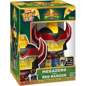 Figurine Funko Bitty Bots Power rangers Megazord avec ranger rouge pas cher
