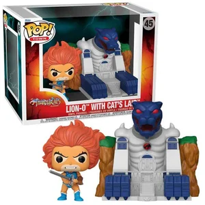 Funko Pop! Musclor Lion-o Avec Figurine Du Repaire Du Chat pas cher