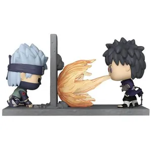 Comparateur de prix : Figurine Funko Pop Moment Naruto Shippuden Kakashi vs. Obito