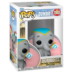 Figurine - Funko Pop! - Dumbo - Vinyle 9,5 cm - Drapeau - Cadeau Idéal pas cher