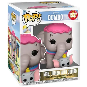Figurine Funko Pop! Super N°1537 - Disney - Mme Jumbo Et Dumbo pas cher