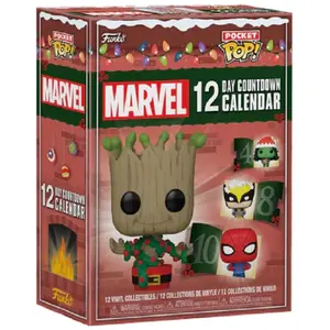 Comparateur de prix : Funko Marvel Countdown Pocket Pop! Calendrier Marvel 12-Day