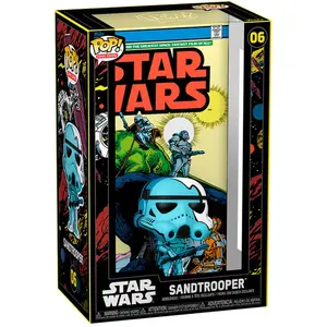 Comparateur de prix : Funko Star Wars - Figurine POP! Comic Cover Stormtrooper (1977) 31 9 cm