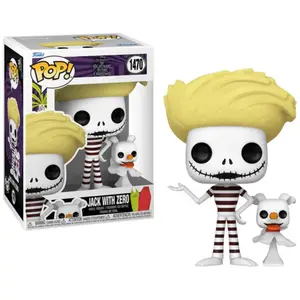 Comparateur de prix : Figurine Funko Pop Disney Nightmare Before Christmas Jack with Zero TU