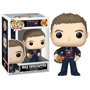Comparateur de prix : Figurine Funko Pop Racing S4 Formula 1 Max Verstappen avec casque