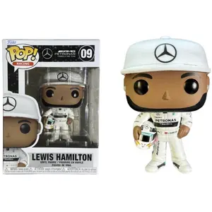 Figurine Funko Pop! Racing - Formule 1 - Lewis Hamilton W/helm pas cher