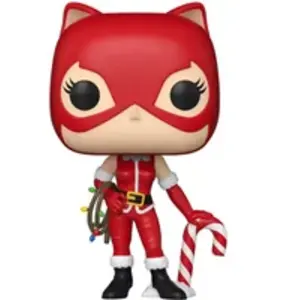 Comparateur de prix : Figurine Funko DC Comics POP! Heroes Vinyl Holiday '24- Catwoman 9 cm