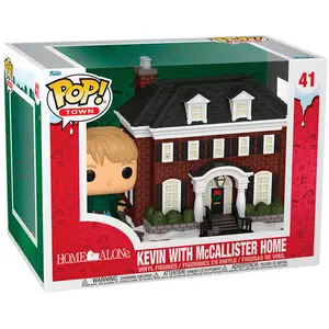 Comparateur de prix : Figurine Funko POP Town Home Alone Kevin with McCallister Home Marron TU