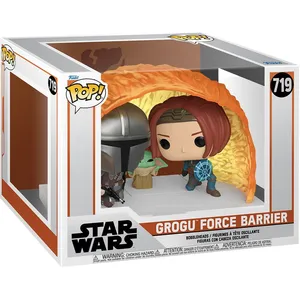 Comparateur de prix : Figurine Funko Pop! Moment - Star Wars - The Mandalorian Force Bubble