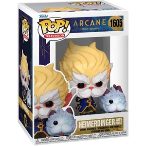 HEIMERDINGER WITH PORO / ARCANE / FIGURINE FUNKO POP pas cher