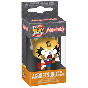 Figurine Funko Pop Keychain porte-clé Aggretsuko avec Guitar pas cher
