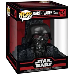Comparateur de prix : Funko Pop! Figurine Darth Vader Sur Son Trône Star Wars Deluxe 9 Cm