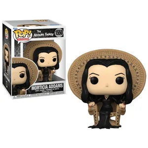 Comparateur de prix : Funko La Famille Addams - Figurine POP! Deluxe Morticia sur sa chaise 9 cm