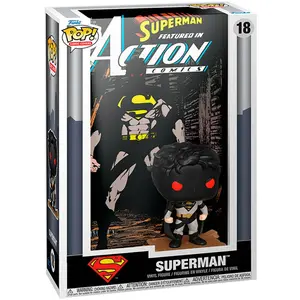 Comparateur de prix : Funko DC Comics - Figurine POP! Comic Cover Action Comics 644? Superman 9 cm