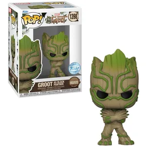 Funko Pop Groot as Black Panther Special Edition1398 pas cher