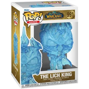 Funko Figurine - POP Games N° 991 - Roi Liche - Bleu - 15 ans - Intérieur - Mixte pas cher