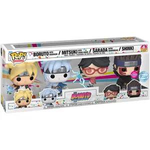 Comparateur de prix : Figurine Funko Pop! - Boruto - 4pk